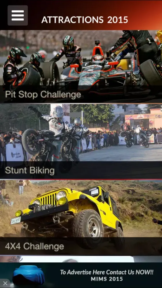MIMS 2015 Screenshots