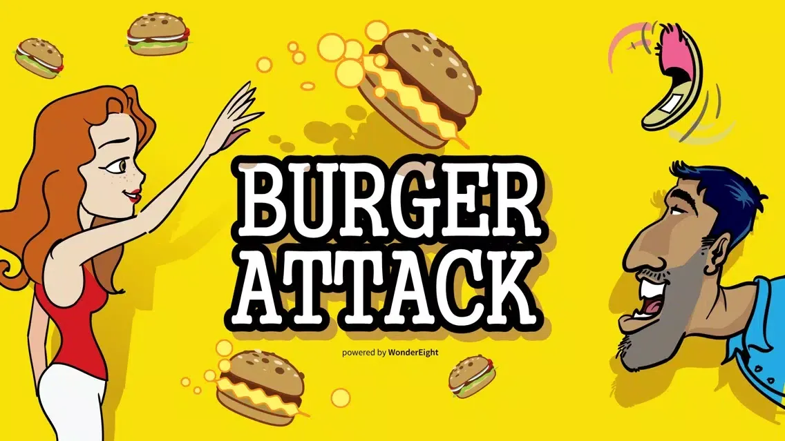 Ảnh chụp màn hình của Burger Attack