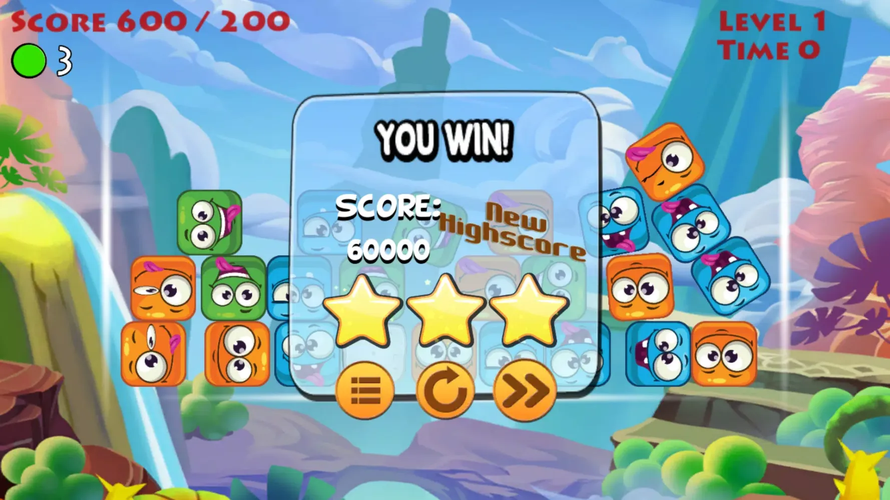 ภาพหน้าจอของ Block Fun - Crazy Blox World