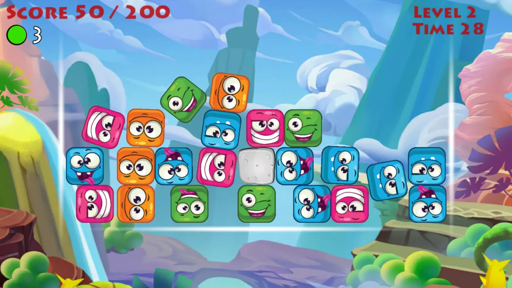 ภาพหน้าจอของ Block Fun - Crazy Blox World