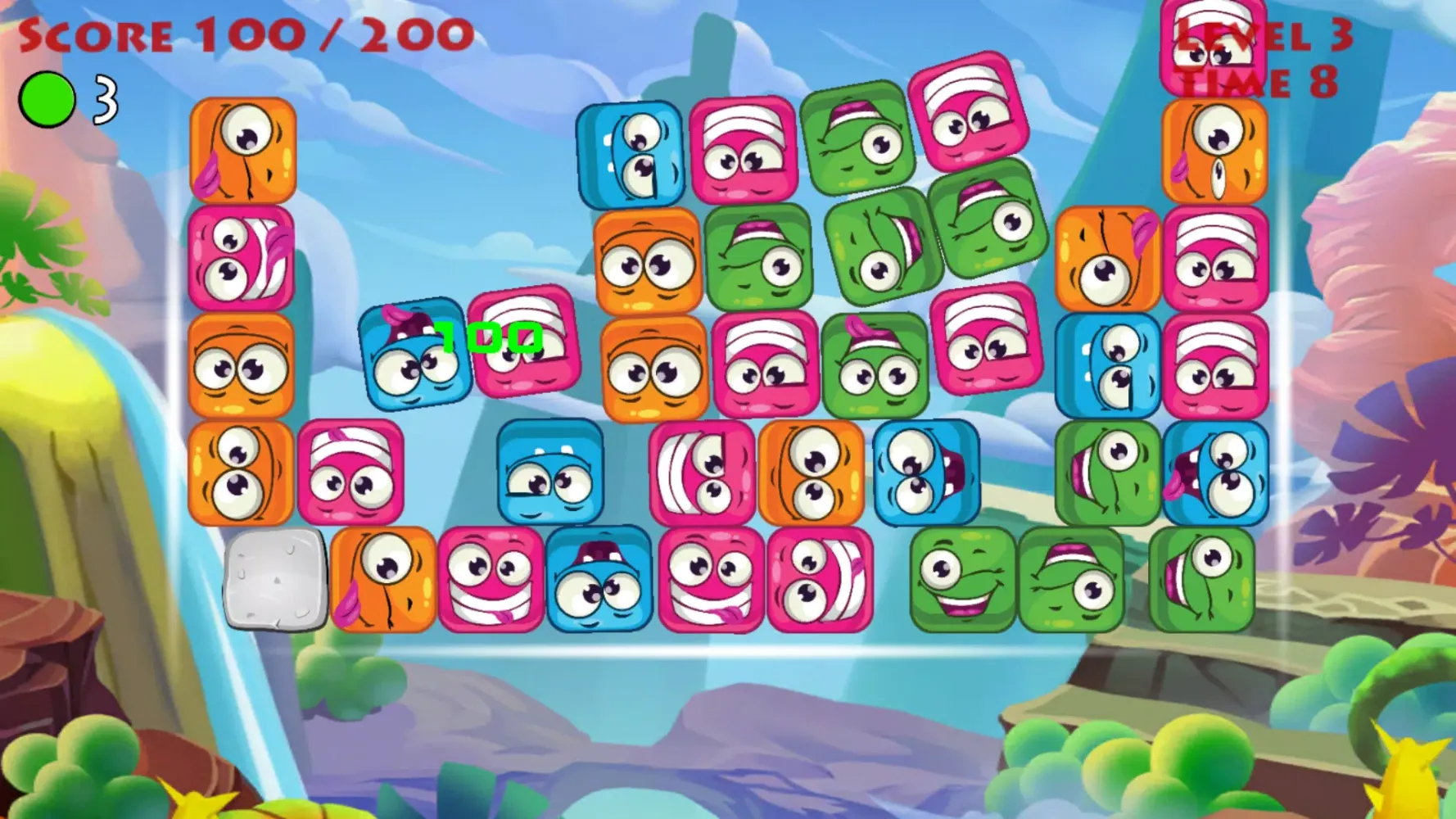 ภาพหน้าจอของ Block Fun - Crazy Blox World