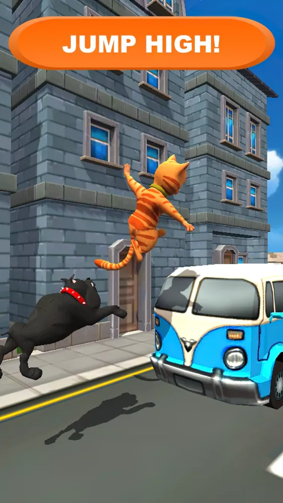 Cat Leo Run - Talking Cat Run Screenshots