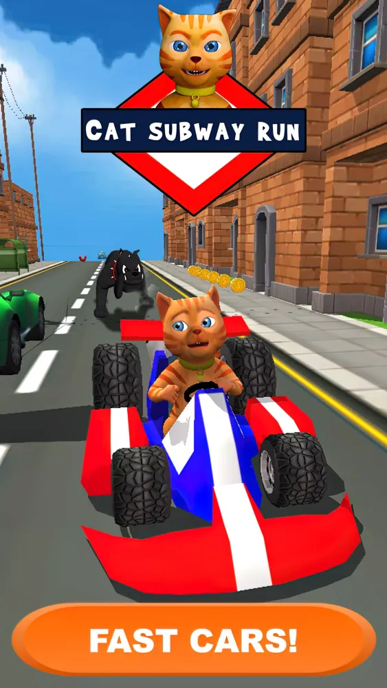 Cat Leo Run - Talking Cat Run Screenshots