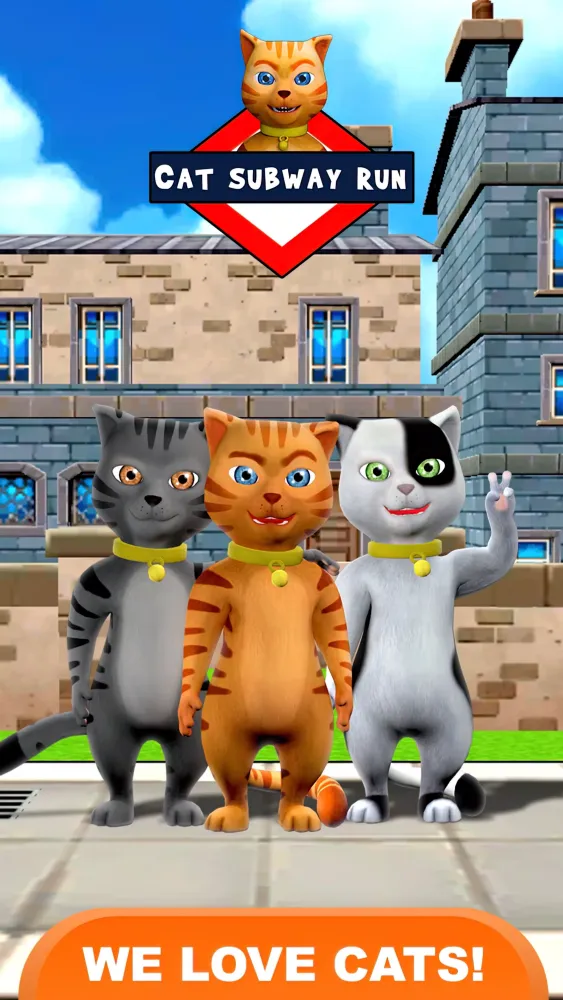 Cat Leo Run - Talking Cat Run Screenshots