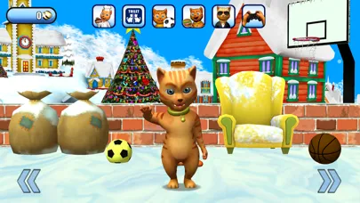 Скриншоты Talking Cat Leo Ice Fun