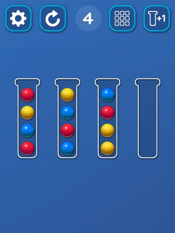 Sort Ball: Arrange Color Tubes iPad  स्क्रीनशॉट