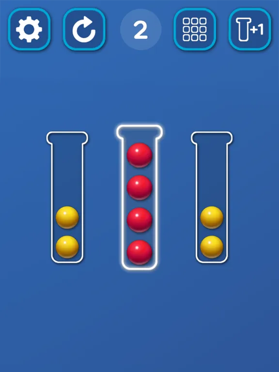 Sort Ball: Arrange Color Tubes iPad  स्क्रीनशॉट