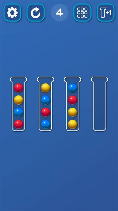 Sort Ball: Arrange Color Tubes स्क्रीनशॉट
