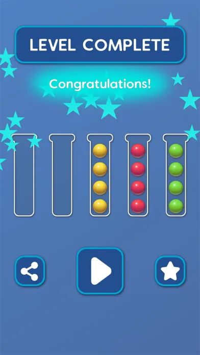 Sort Ball: Arrange Color Tubes स्क्रीनशॉट