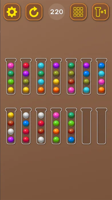 Sort Ball: Arrange Color Tubes स्क्रीनशॉट