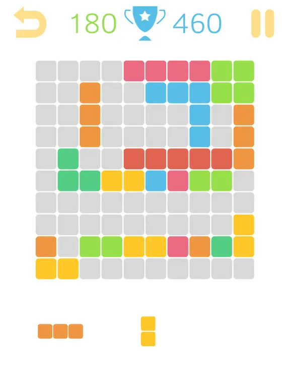 10x10 Block Puzzle game iPad  Screenshots