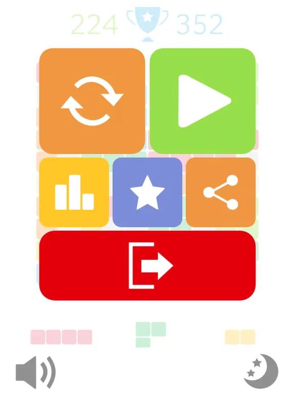 10x10 Block Puzzle game iPad  Screenshots