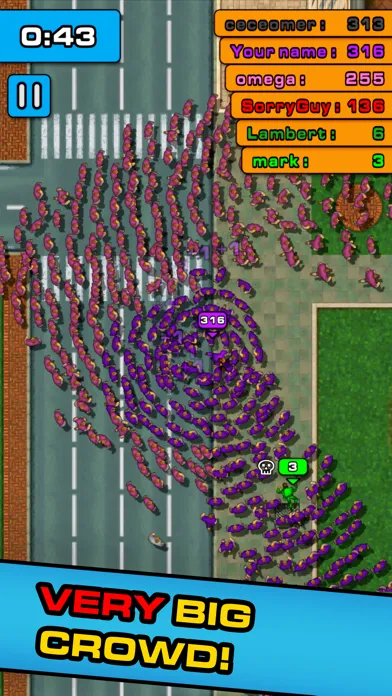 Crowd Town - People City Ekran Görüntüleri