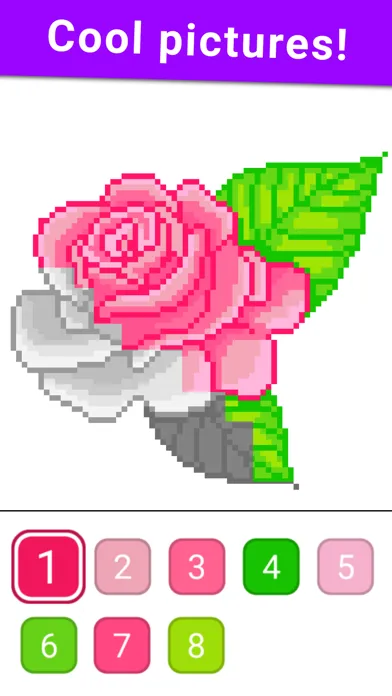 Draw Color Numbers Screenshots