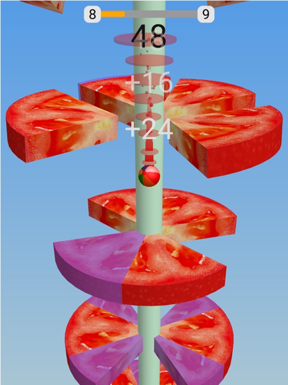 Capturas de tela do Helix Crush - Ball Jump 3D iPad 