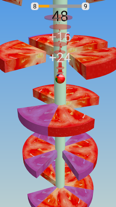 Capturas de tela do Helix Crush - Ball Jump 3D