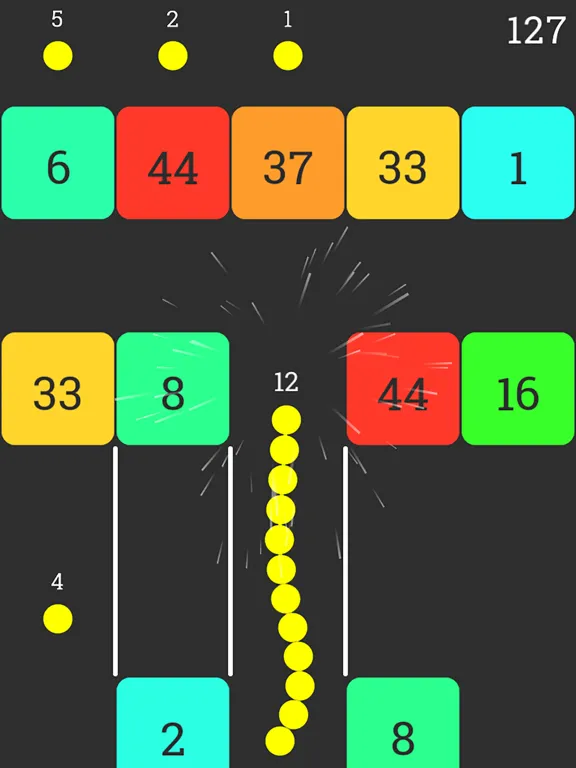 Snake vs Number Blocks iPad  스크린샷