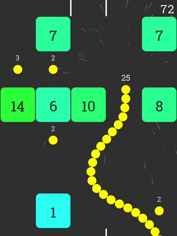 Snake vs Number Blocks iPad  스크린샷