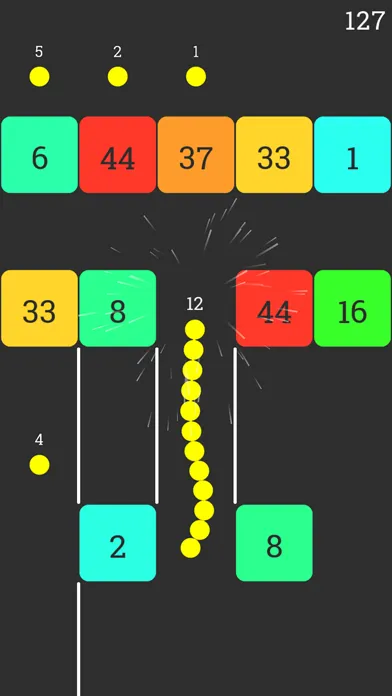 Snake vs Number Blocks 스크린샷
