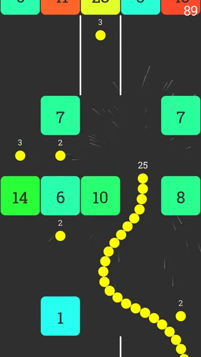 Snake vs Number Blocks 스크린샷
