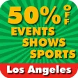 50% Off Los Angeles & Hollywood California Events, Shows & Sports Guide by Wonderiffic ® 50% Off Los Angeles & Hollywood California Events, Shows & Sports Guide by Wonderiffic ®