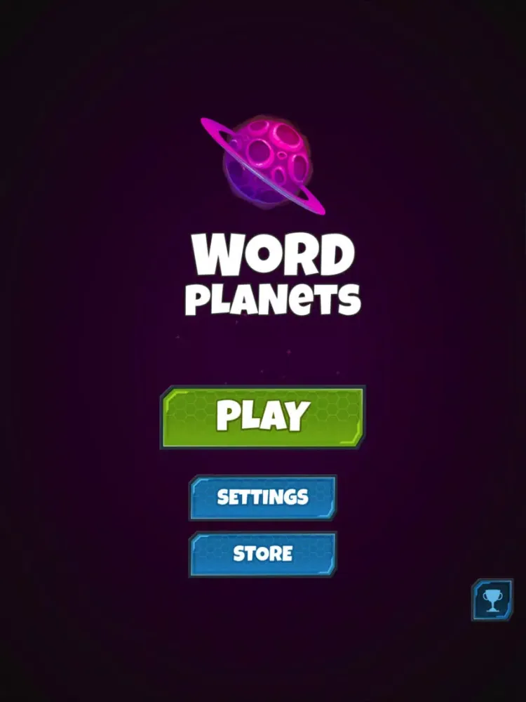 Captures d'écran de Word Planets iPad 