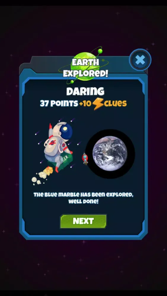 Captures d'écran de Word Planets