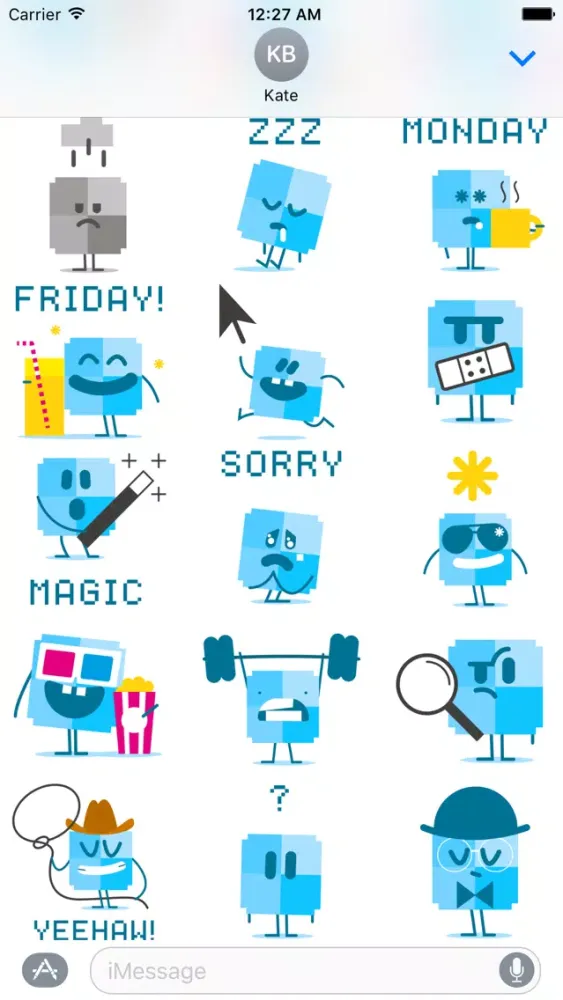ภาพหน้าจอของ Axel the pixel by Mojimade