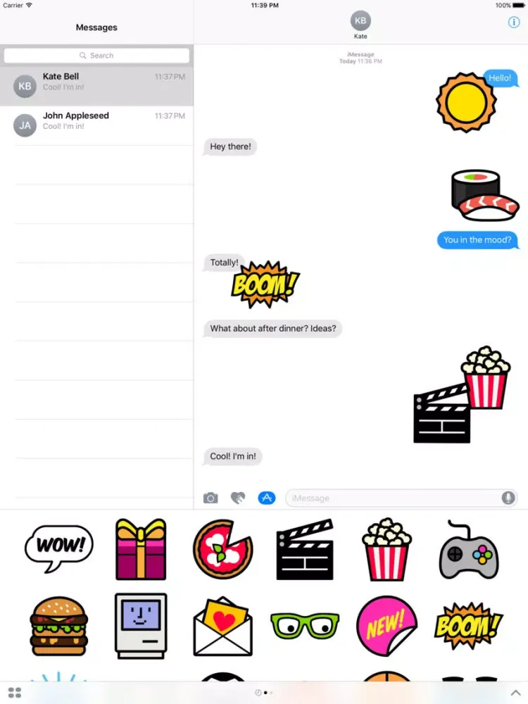 Essentials Stickers by Mojimade iPad  スクリーンショット