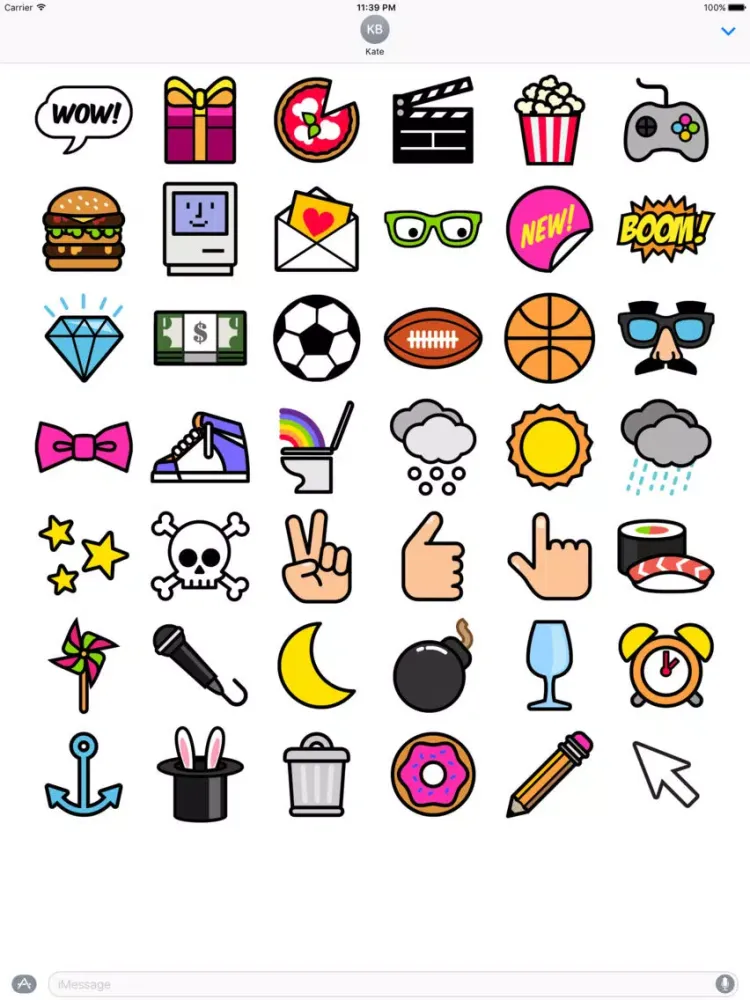 Essentials Stickers by Mojimade iPad  スクリーンショット