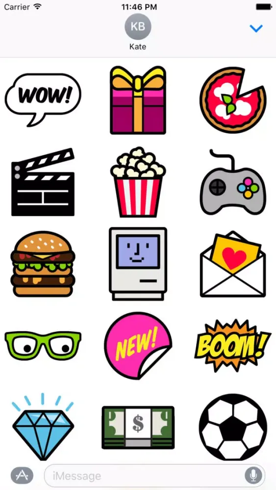 Essentials Stickers by Mojimade スクリーンショット