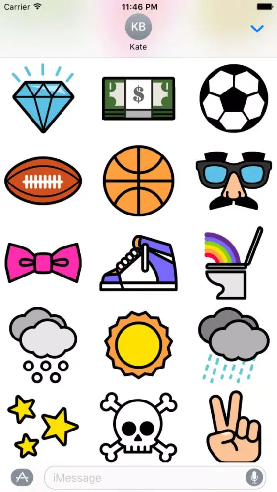 Essentials Stickers by Mojimade スクリーンショット