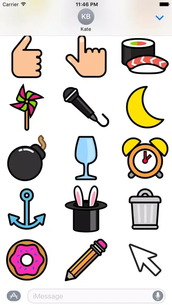 Essentials Stickers by Mojimade スクリーンショット