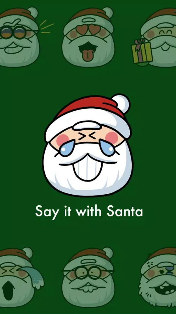 Santa's Little Stickers by Mojimade スクリーンショット