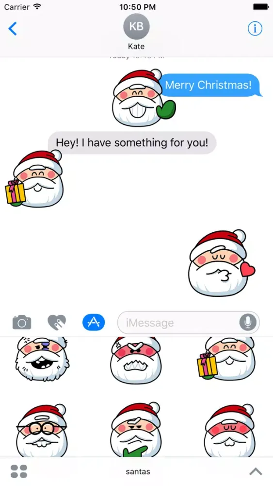Santa's Little Stickers by Mojimade スクリーンショット