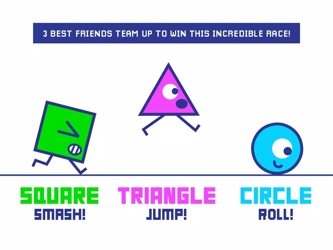 تصاویر STC - Square Triangle Circle fast-paced platformer iPad 