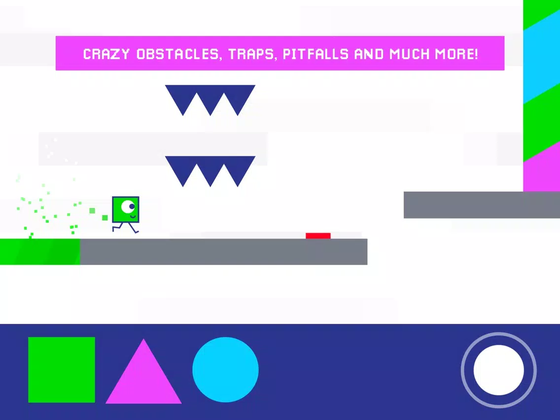 تصاویر STC - Square Triangle Circle fast-paced platformer iPad 