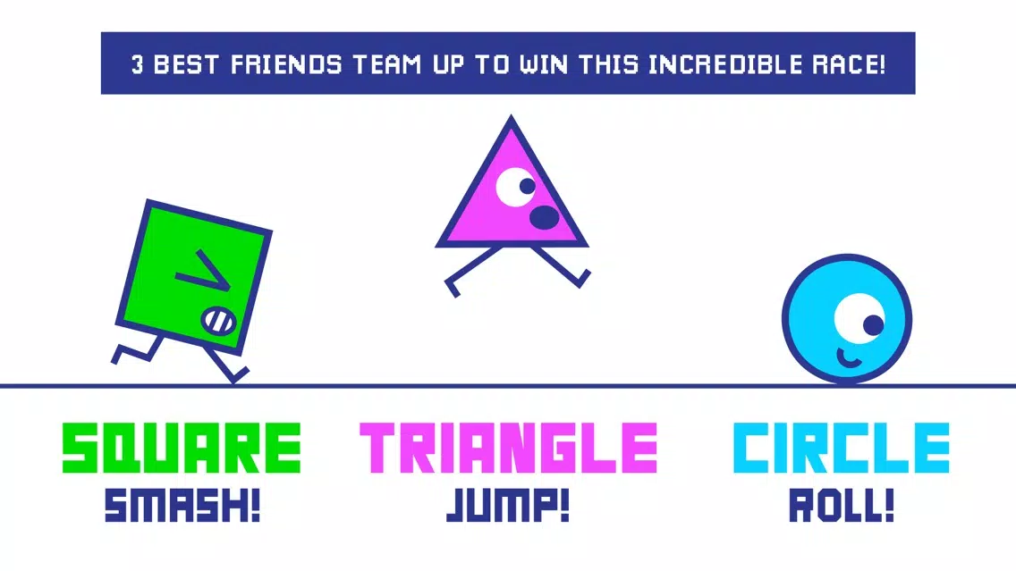 تصاویر STC - Square Triangle Circle fast-paced platformer