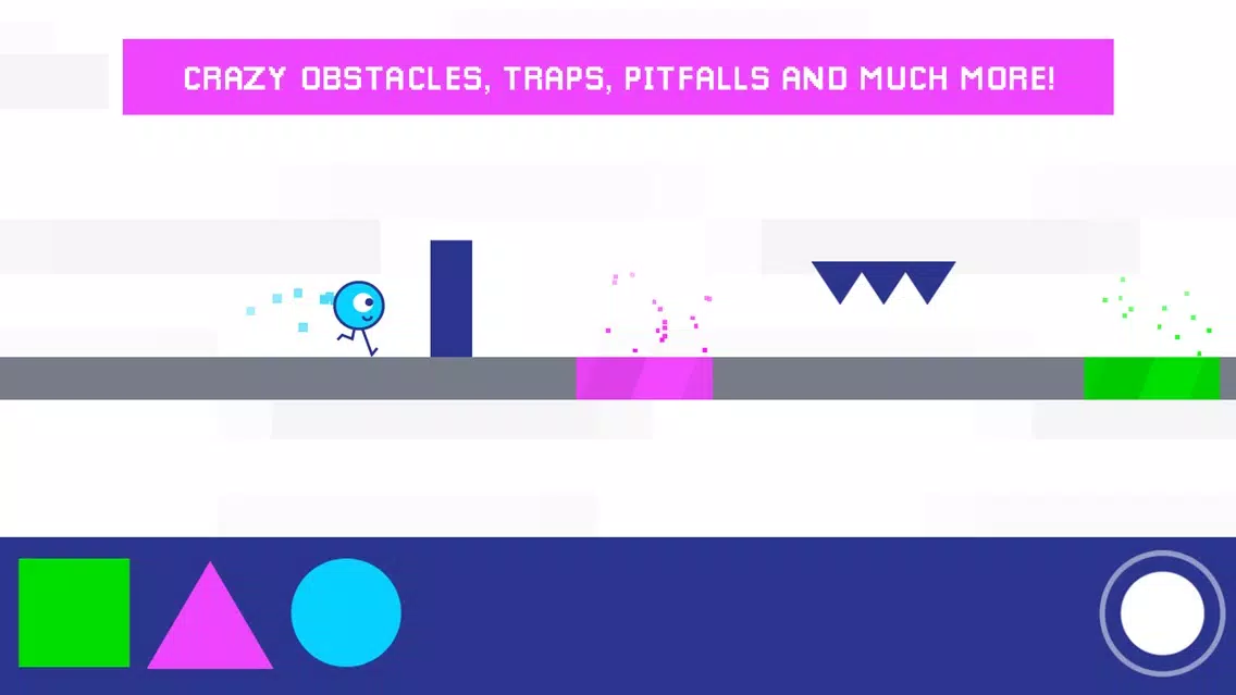 تصاویر STC - Square Triangle Circle fast-paced platformer