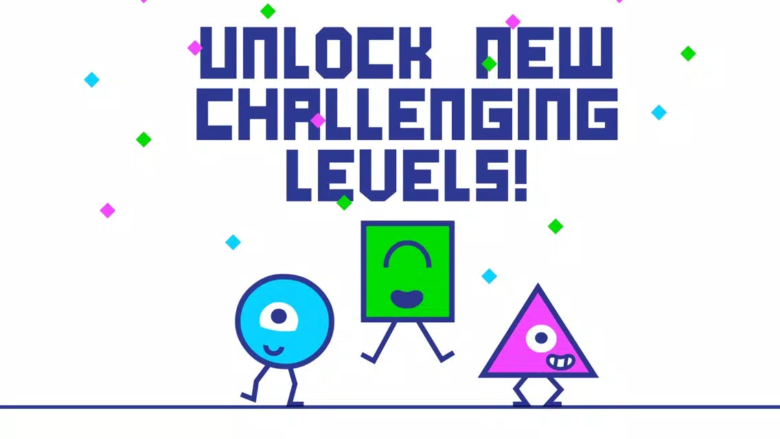 تصاویر STC - Square Triangle Circle fast-paced platformer