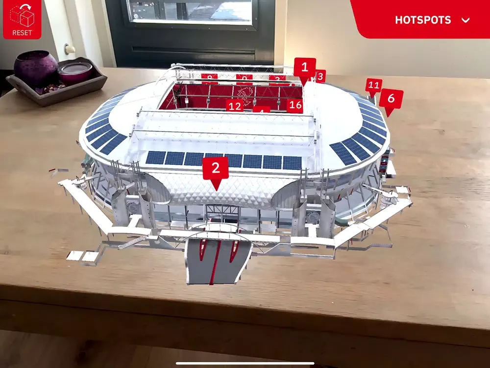 Johan Cruijff ArenA Tour iPad  स्क्रीनशॉट