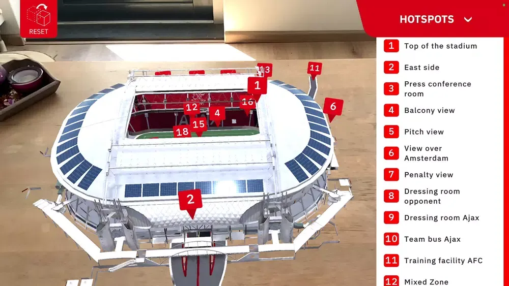 Johan Cruijff ArenA Tour स्क्रीनशॉट