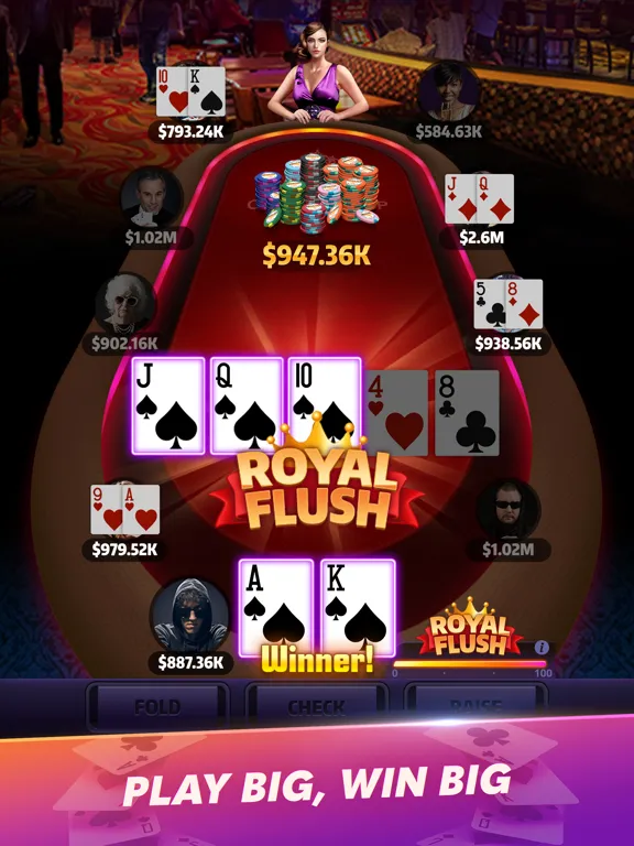 Скриншоты Mega Hit Poker: Texas Holdem iPad 