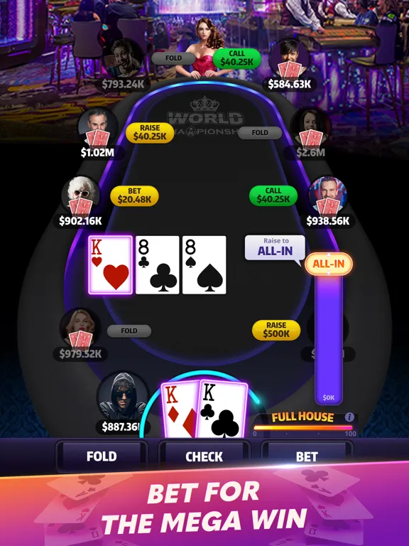 Скриншоты Mega Hit Poker: Texas Holdem iPad 