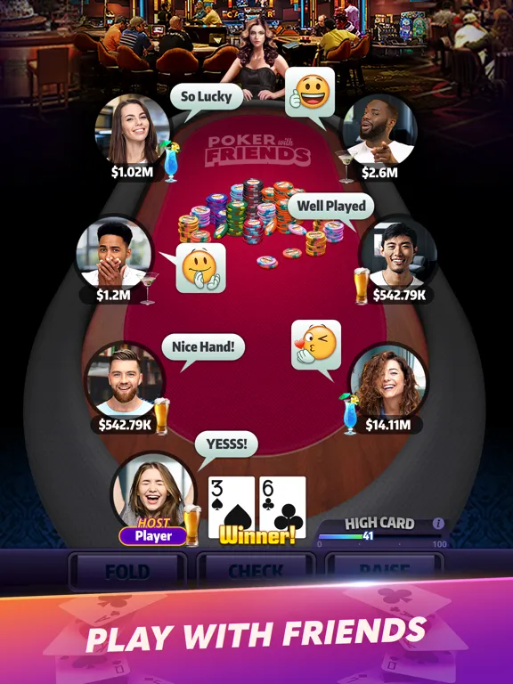 Скриншоты Mega Hit Poker: Texas Holdem iPad 