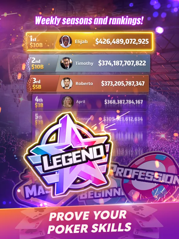 Скриншоты Mega Hit Poker: Texas Holdem iPad 