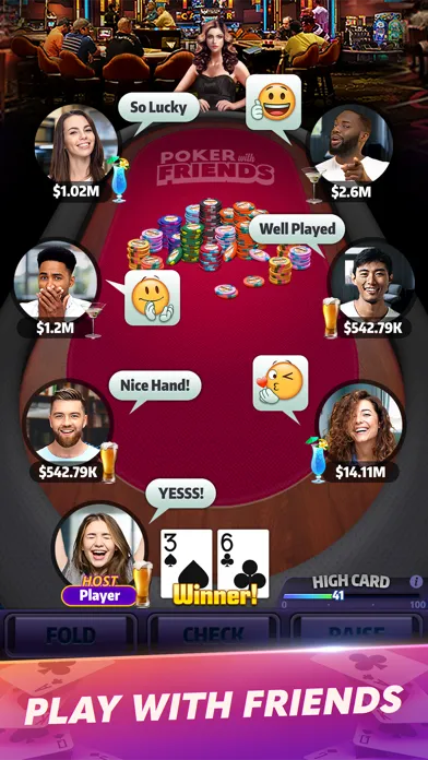 Скриншоты Mega Hit Poker: Texas Holdem