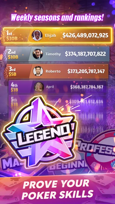Скриншоты Mega Hit Poker: Texas Holdem