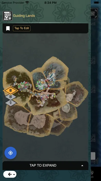 Ảnh chụp màn hình của Hunter's Guide: World