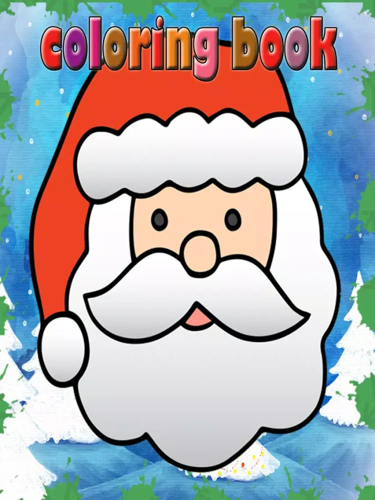 Christmas Coloring Games for kid for Preschoolers iPad 應用截圖